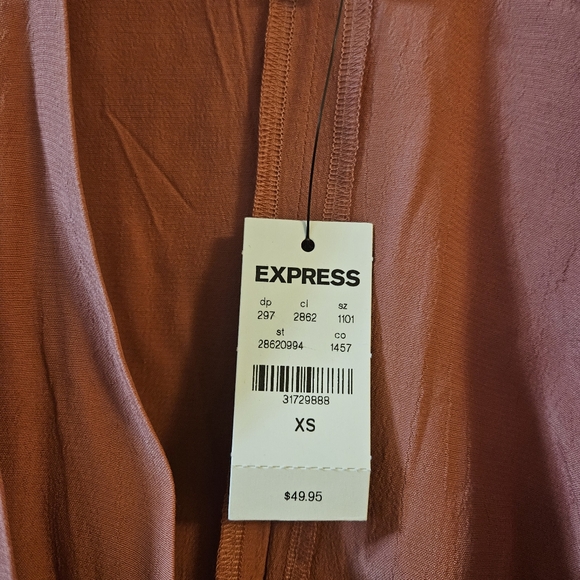 NWT Express blouse size extra small - Picture 3 of 5